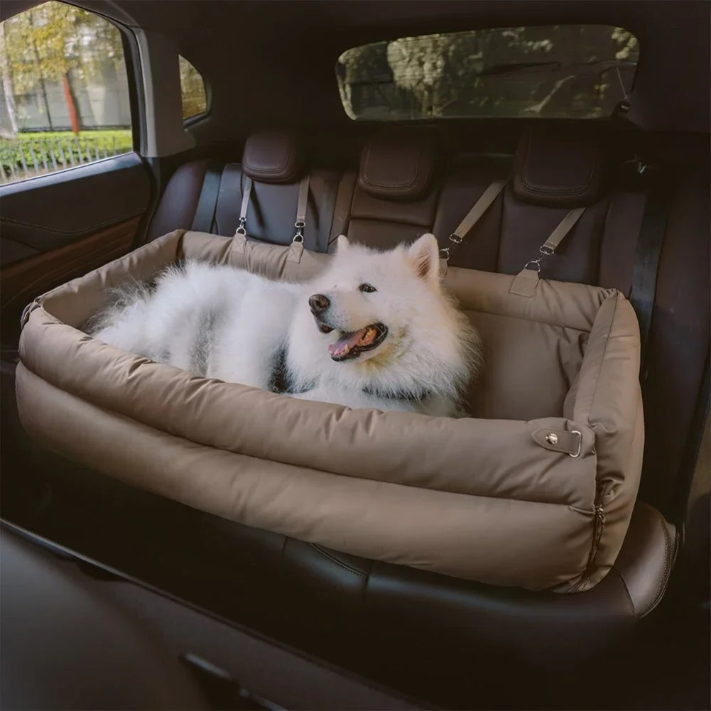 Autositz für große und kleine Hunde