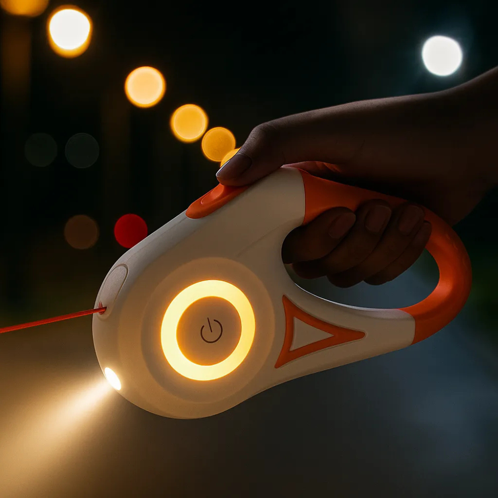 Wuff&Light - Leine mit LED Beleuchtung