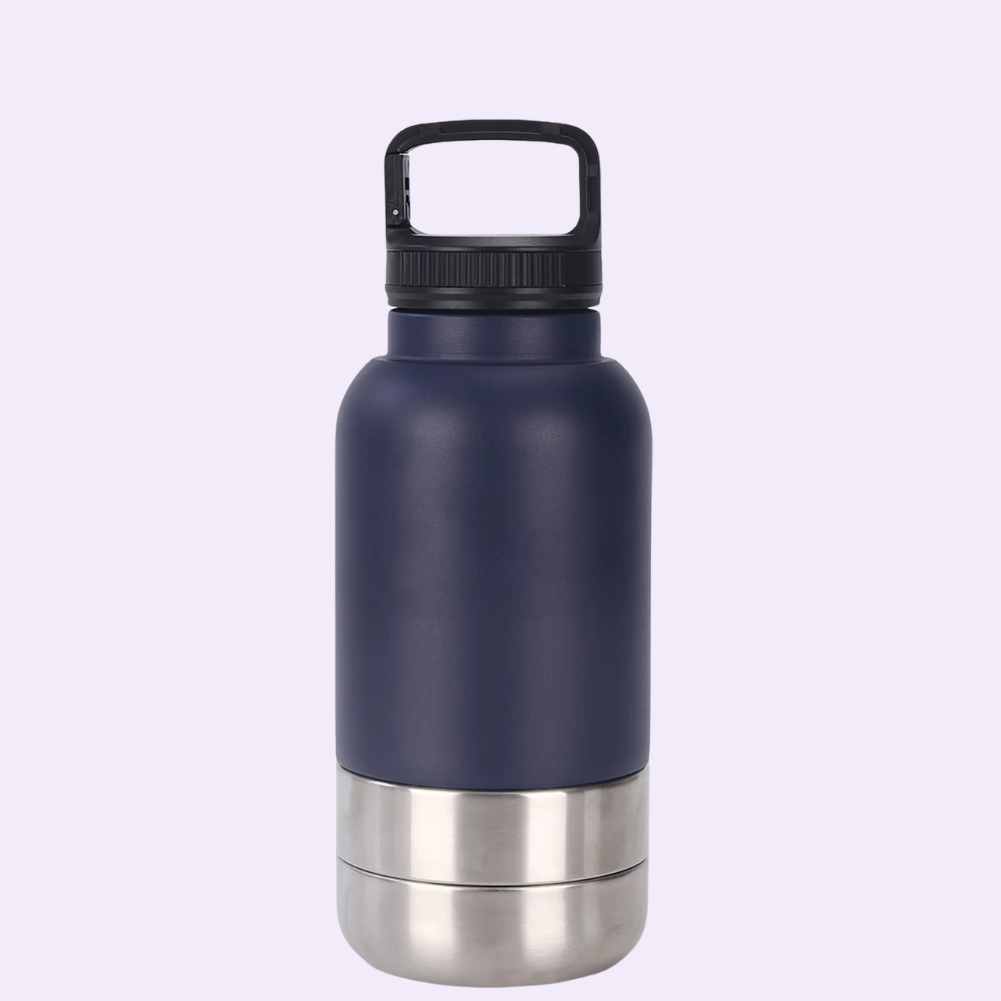 WUFF&Drink – Wasserflasche mit Leckerli-Behälter